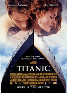 L'affiche du film « Titanic »