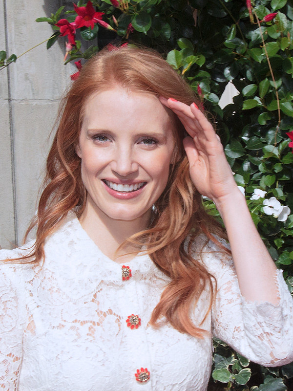 L’actrice Jessica Chastain